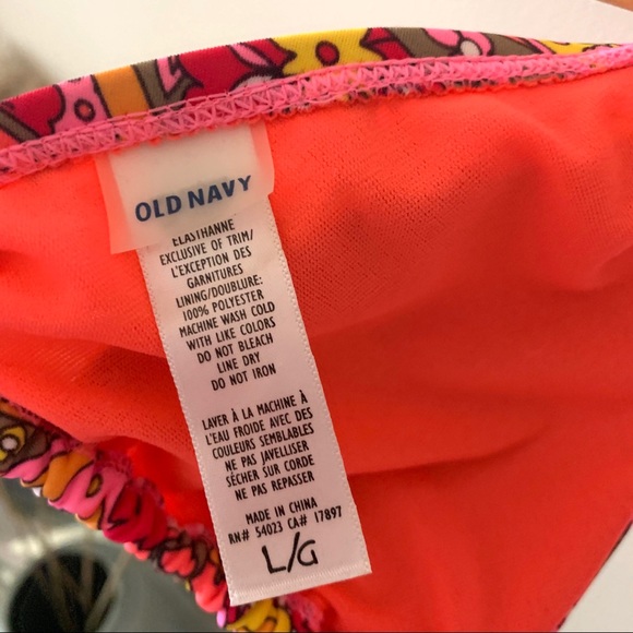Old Navy- Paisley Bikini Top - Picture 4 of 4